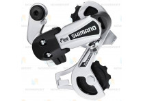 Переключатель задний Shimano Tourney TY21-А GS 6ск крепление на петух серебро б/уп ARDTY21AGSDS				