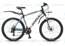 Велосипед Stels Navigator 810 Disc (2014) Черный/Белый/Синий