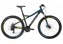 Велосипед Bulls Sharptail 1 Disc 27.5 (2017) black matt (green/blue/i-grey all matt)