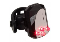 Фонарь задний Moon Gem 3.0 (4 диод. 4 реж.USB)