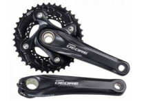 Шатун Shimano Deore М615 175 мм черный с кареткой EFCM615E84XL				