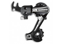 Переключатель задний Shimano Tourney TY21 B SS 6ск крепление на ось черный б/уп ARDTY21BSSBL