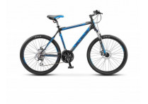 Велосипед Stels Navigator 650 MD V V030 Черный/Синий 26