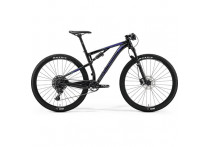 Велосипед Merida Ninety-Six 9.600 GlossyBlack/Blue/Silver 2019
