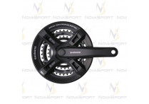 Шатун Shimano Tourney M171-A 170мм защ Кв 48/38/28 серебро EFCM171AC888C3
