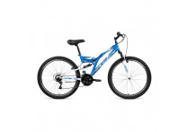 Велосипед 26' Altair MTB FS 26 1.0 18 ск Синий/Белый (18-19 г)