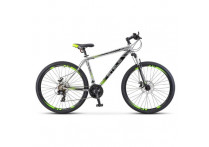 Велосипед Stels Navigator 700 MD V020 Черный/зеленый 27.5 (LU093446)