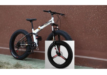 Велосипед BNQ MTB-2 Черный с белым на Дисках