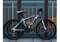 Велосипед Fission XT6 Белый с красным на спицах