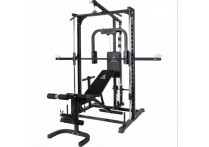 Силовой комплекс со скамьей, машина Смита DFC Homegym (три короба) Силовой комплекс со скамьей, машина Смита DFC Homegym (три короба)