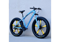 Велосипед Fatbike Beinaiqi-2 синий на дисках