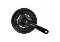 Шатуны Shimano Tourney FC-TY501 24/34/42Т 170 мм чёрные/580232