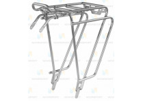 Багажник Bontrager Backrack Deluxe L Silver, Rear Fit Size 56-62cm
