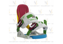 Сноуборд.крепления Bonza Fair S/M/White/multicolor