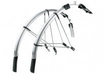 SKS Крылья Raceblade Long, серебристые