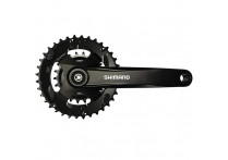 Шатун Shimano MT101 175мм 36/22 для 2*9 ск без защиты черный EFCMT1012E62XL
