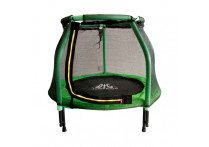 Батут DFC JUMP KIDS 48' cв.зелен, сетка (120cм) Батут DFC JUMP KIDS 48' cв.зелен, сетка (120cм)