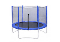 Батут DFC Trampoline Fitness 16ft наружн.сетка, синий (488см)