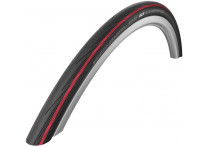 Покрышка Schwalbe 700x25 (25-622) LUGANO 2 чёр./крас. скл. HS471