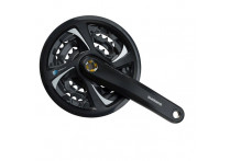 Шатуны Shimano Tourney FC-TX801 42x32x22T 170 мм/580286 Шатуны Shimano Tourney FC-TX801 42x32x22T 170 мм/580286