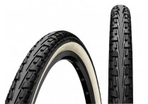 Покрышка Continental RIDE Tour, 26 x 1.75, (47-559), чёр./бел. Extra Puncture Belt