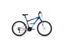 Велосипед 26' Altair MTB FS 26 1.0 18 ск Синий/Красный 19-20 г Велосипед 26' Altair MTB FS 26 1.0 18 ск Синий/Красный 19-20 г