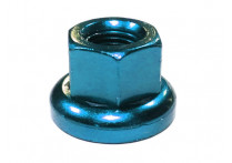 Mr.control гайка m-fxs для оси Fix Gear, закалённая сталь, M10X1.0, L:14,6мм, синяя