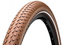 Покрышка Continental Ride Cruiser 26 x 2,2 (55-559) коричневая с светоотражающей полосой