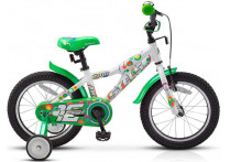 Stels Pilot 180 ALU (2018) бело-зеленый