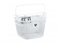 TOPEAK Basket Front w/E-bike compatible fixer 3e  крепление подходит д/электровел-да, белая