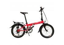 Dahon Speed D8 красный, 8 скоростей, колеса 20