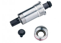 NECO Каретка B920AL под квадрат, BSA 1.37”x24T, R/L. 73MM/126,0мм. Ось 10В21, алюминиевые чашки, стальной корпус, 2 промподшипника. Вес 302г. Назначение: MTB, Road, в торг.уп.