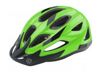 Шлем KELLYS JESTER подростковый для MTB-XC, зелёный, 52-57см. 13 больших вентиляционных отверстий, антибактериальные внутренние вставки, съёмный козырёк