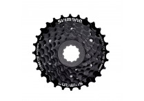 Shimano cs-hg200-7 acera, 7 скоростей, 12-14-16-18-21-24-28т, коричневая, б/упак.