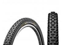 Continental Mountain King II 27.5 x 2.4, чёрный/чёрный Skinwall, складная