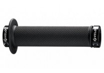 Velo грипсы vlg-961ad2-l2-g1, 22,4х145мм, пластик/гель, поверхность antislip, с 2 ал. грипстопами g1 lock, с фланцами, с заглушками vlp-69-1