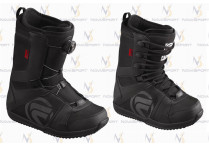 Ботинки для сноуборда men Flow Vega Boa std BLK/BLK