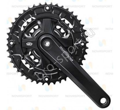 Шатун Shimano Altus FC-M351 черный 175мм EFCM351E422XL				