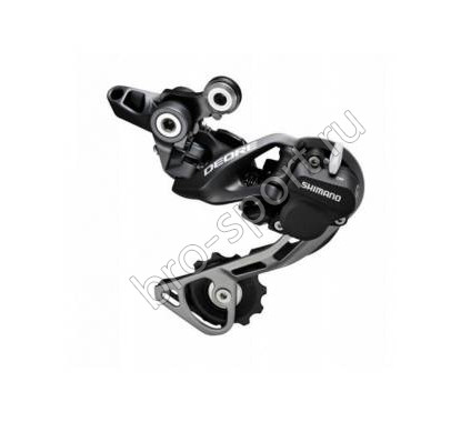 Переключатель задний Shimano Deore М615 SGS 10ск черный IRDM615GSL					