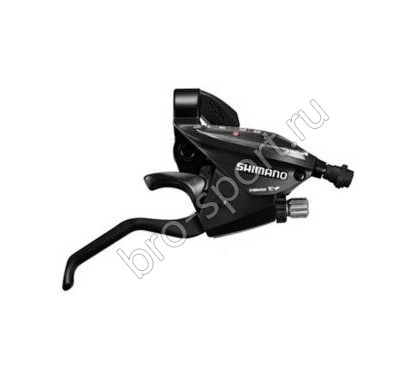 Шифтер/тормозная ручка Shimano Tourney EF510 прав 7ск черный ESTEF5102RV7AL				
