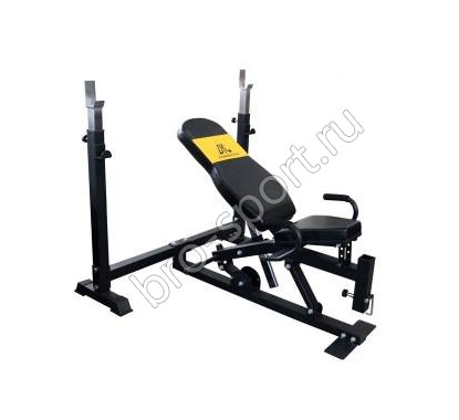 Скамья для жима лежа DFC POWERGYM BN014(состоит их 2-х мест)