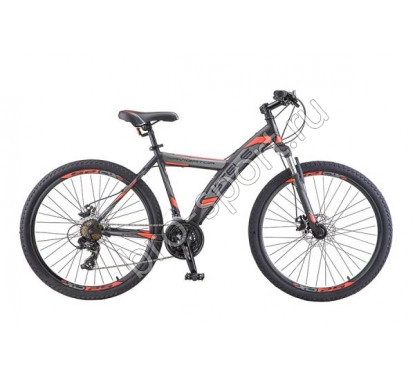 Велосипед Stels Navigator 550 MD V010 Черный/Красный (LU088515)