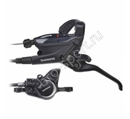 Тормоз дисковый Shimano с шифтером ST-EF505(лев 3ск.)/BR-M315(пер.) EEF505KLFPRA100