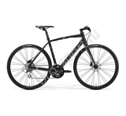 Велосипед Merida Speeder 100 MattBlack Yellow (Grey) 2019