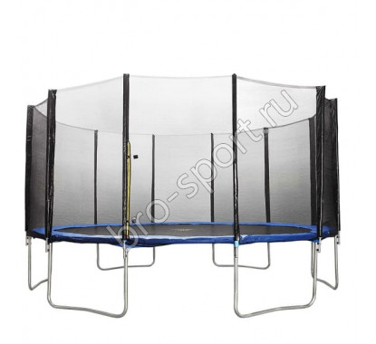Батут DFC Trampoline Fitness 18 футов с сеткой (549 см) (4 короба)