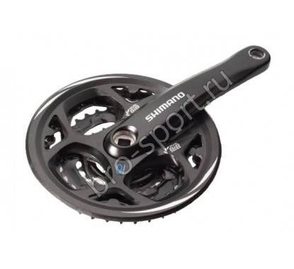 Шатун Shimano Altus FC-M311 черный 170мм EFCM311C222CL