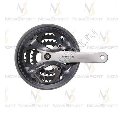 Шатун Shimano Acera M361 серебро 170мм Кв 42/32/22T защ EFCM361C222CS