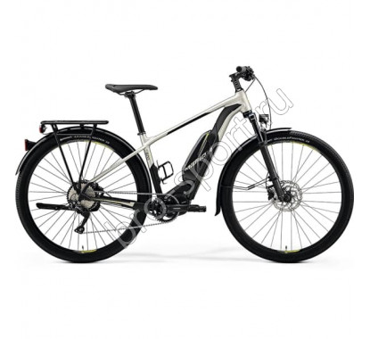 Велосипед Merida eBig.Nine 600 EQ MattTitanium/Black/Lime 2019