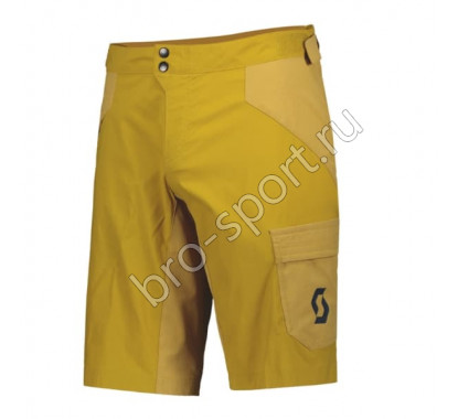 Шорты Trail Flow с памп. ochre yellow
