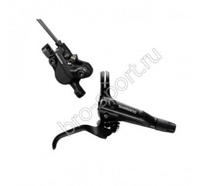 Тормоз дисковый Shimano MT501 BL(лев)/BR(передн) 1700мм черный EMT5012KRRXRA170